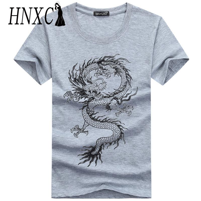 HNXC Хлопковая футболка с коротким рукавом, мужская модная свободная рубашка с половиной рукава, сострадательная рубашка с принтом