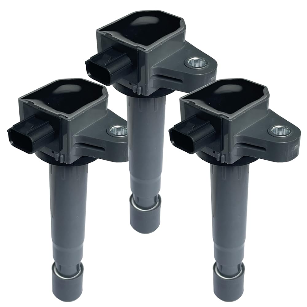 GzYcsFocusqp [Набор из 3 шт.] Катушка зажигания, совместимая с 30520-RS8-004 для Honda Zest JE1 Life