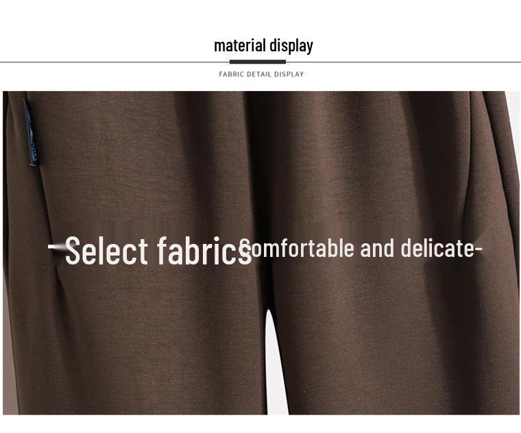 Женские широкие брюки-морковки с высокой талией из хлопка-флиса - Зимний повседневный стиль гарем