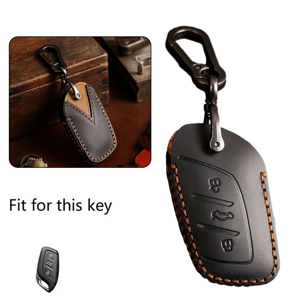 3 Buttons Key Cover Black Car Cover Case HS MG3 MG5 MG6 MG7