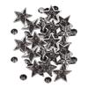 50 Sets Star Rivets Stud Screw Leathercraft Button 16mm DIY Accessories for Belt Luggage Clothing