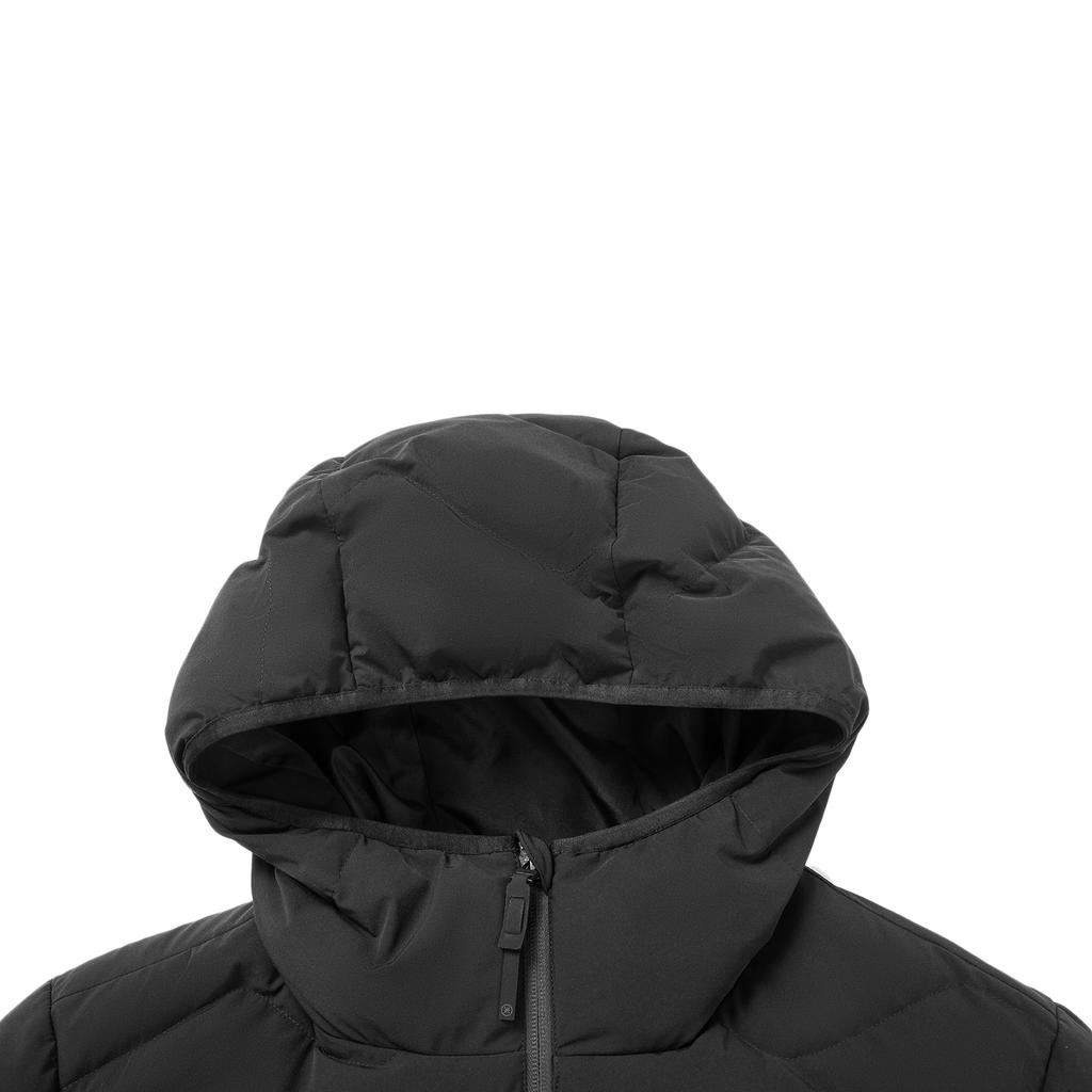 Мужские пуховики Li Ning Wade Черные с капюшоном Утепленные AYMV055-1