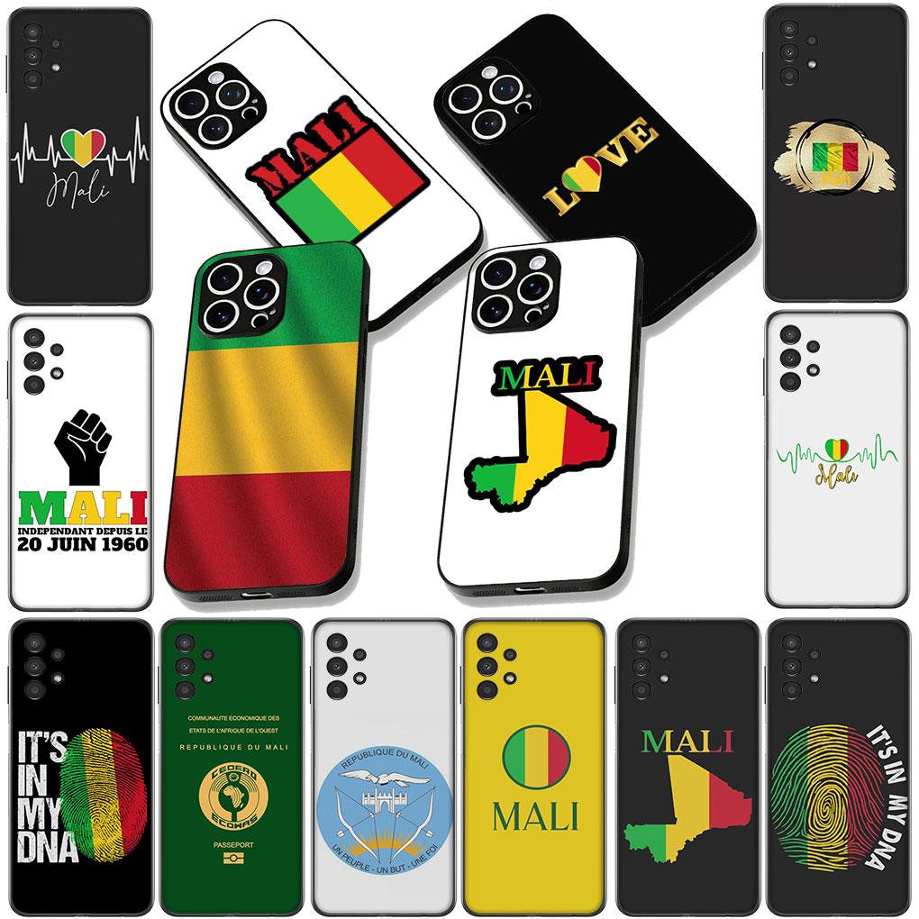 Mali Flag Emblems Casing Phone Cover for Apple iPhone 17 16 14 15 Pro Max Plus 15+ 16E XR ProMax Air 16+ Soft Case