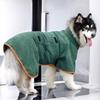 Pet Product Absorbent Dog Bathrobe Quick Drying Soft Fiber Dog Bath Towel Adjustable Pet Absorbent Bathrobe Large Small Dogs