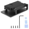Cooling Aluminium Alloy Case Passive Metal Heatsink for Raspberry Pi 4 B Computer Accessory