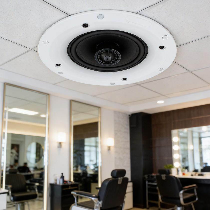 Bluetooth Потолочный Динамик Tianlai A503, 2x30 Вт, Plug & Play, Идеально для Дома или Магазина.