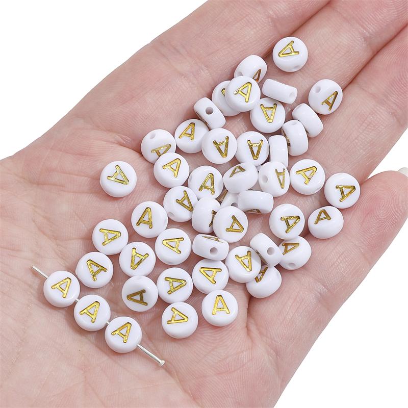 50 шт. 4x7 мм акриловые плоские бусины с буквами для серьг, браслета, ожерелья, ручная работа, аксессуары для изготовления ювелирных изделий своими руками