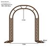 Wrought Iron Garden Arch Trellis