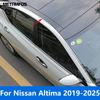 Для Nissan Altima - 2024 2025 Нержавеющая сталь Передняя молдинг-накладка на окно Автомобильная полоса на крышу Накладка Внешние аксессуары