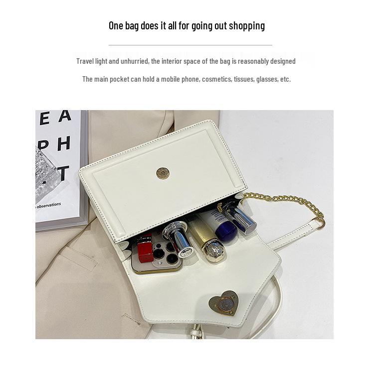 Шикарная универсальная женская сумка однотонного цвета - модная сумка кроссбоди и на плечо для ежедневных поездок на работу