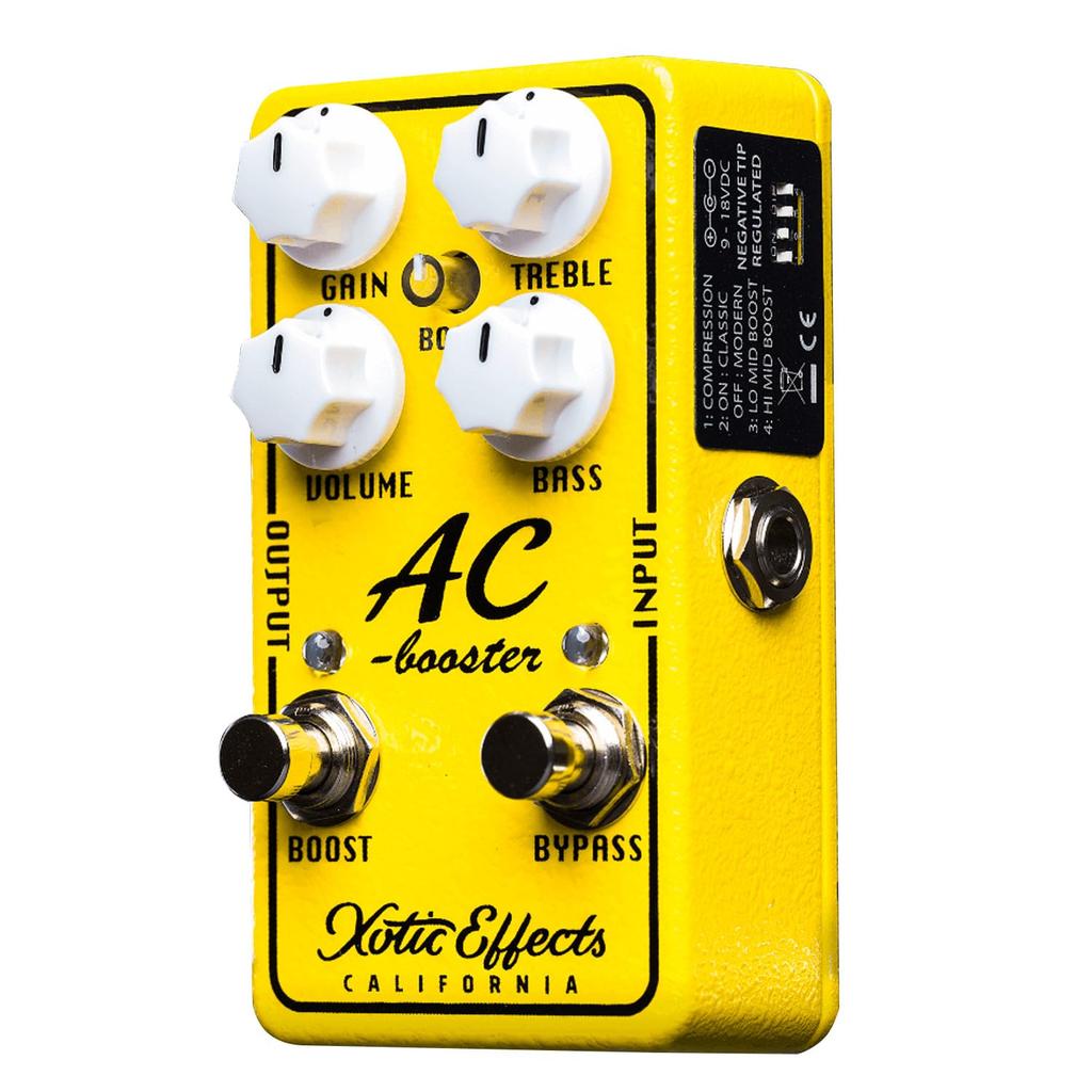 Xotic Effects AC Booster V2 Overdrive Pedal