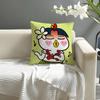 Kwaii Anime BBuldak RRameSn Pillow Case Natural Linen Organic Fabric DoubleSided Printing Sofa Home Decor Cushion Cover