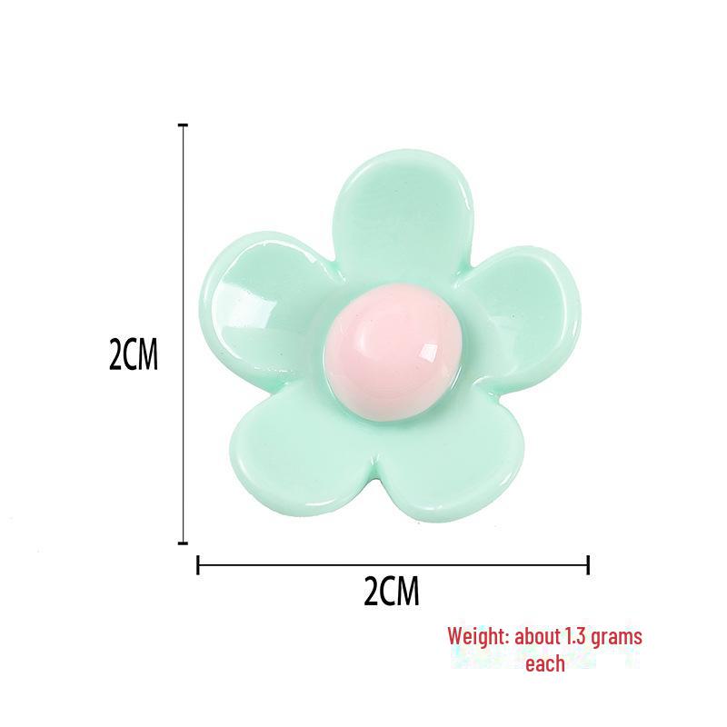 Детские аксессуары для волос и коробка для хранения из смоляного пятилепесткового цветка своими руками