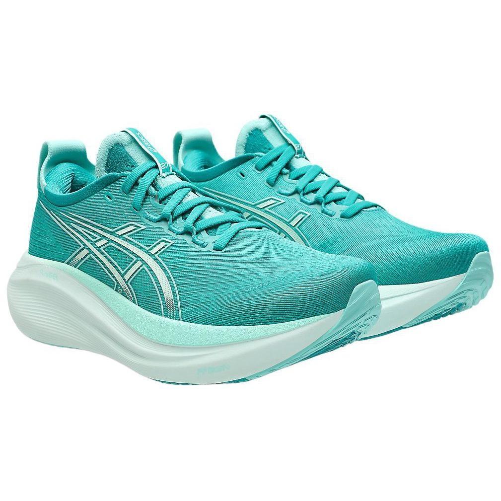 (WMNS) ASICS Gel-Nimbus 27 'Wave Teal Illuminate Mint' Women's 1012B753-400