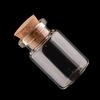 Charm Mini Glass Jars Small 1PC Mason Jar DIY Bottle Message Vials High Quality Popular Decoration Ornaments Cork Stopper Containers Cheap