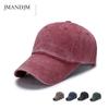 Spring and Autumn New Cotton Washed Baseball Cap Men's and Women's Casual Light Board Old Sun Hat Solid Color Cap