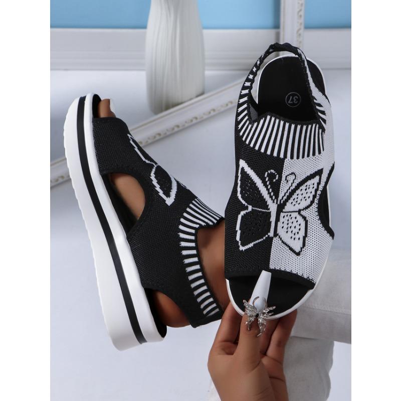 Большие размеры летние новые повседневные пляжные женские сандалии в спортивном стиле