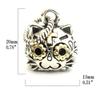 Good Vibrations Mexican Skull Cat Pendant