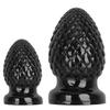 Крупногабаритная черная анальная пробка, заднее анальное расширение, анальное отверстие, женский мастурбатор, эротические товары
