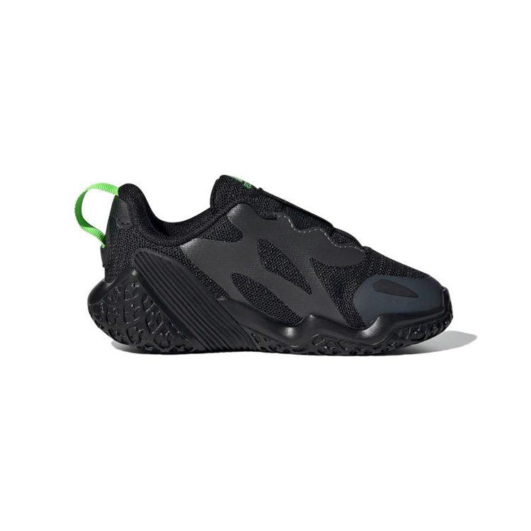 adidas 4Uture Удобные Низкие Беговые Кроссовки Черные Для Младенцев и Малышей GZ1049