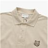 Polo с нашивкой в виде смелой головы лисы Maison Kitsuné, мужская футболка с коротким рукавом, MM00202KJ7010
