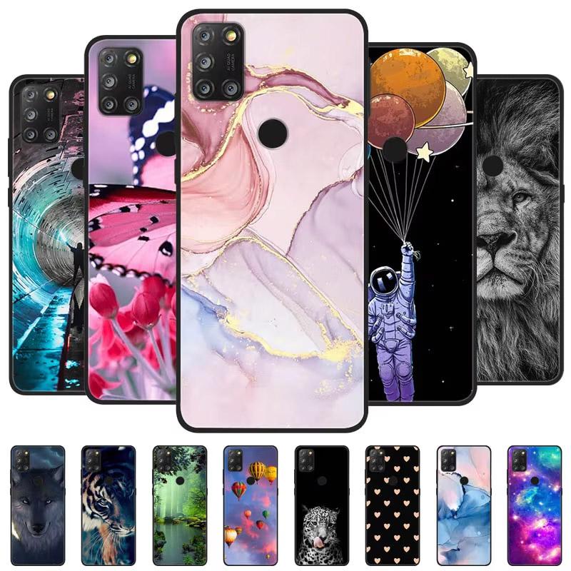 For Alcatel 3X 2020 Case Marble Silicon Back Cover Phone Case For Alcatel 5X 5061 / 3X 2020 4 Cameras Cases Soft bumper Funda