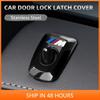 -4PCS Car Door Lock Latch Metal Auto Door Lock Pins Cover Front Rear Door Lock Knob Stickers Accessories For BMW X5 G05 2019-202