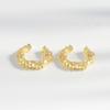 Minimalist C Shape Metal Ear Clip Women Temperament Geometric Irregular Earrings Fashion Jewelry Accessory