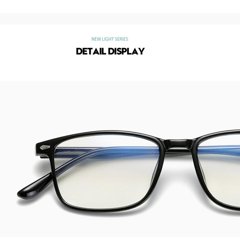 Женские синие мембранные очки TR90 простые деформируемые очки для близорукости изысканные мужские очки