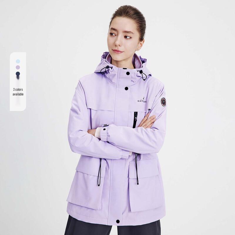 Navigare Women's Waterproof Fleece-Lined Outdoor Utility Jacket