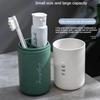 Дорожная чашка для зубной щетки, портативный набор чашек для мытья, чашка для зубной щетки, зубная банка, зубная щетка и ополаскиватель.
