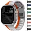 Мягкий силиконовый ремешок для Apple Watch Band Ultra 2, 49 мм, 44 мм, 45 мм, 42 мм, 41 мм, 42 мм, спортивный ремешок для часов iwatch Serise 5, 6, 7, 8, 9, браслет