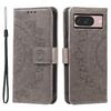For Google Pixel 10 Pro/Pixel 10 Stand Case Imprinted Totem PU Leather Wallet Phone Cover