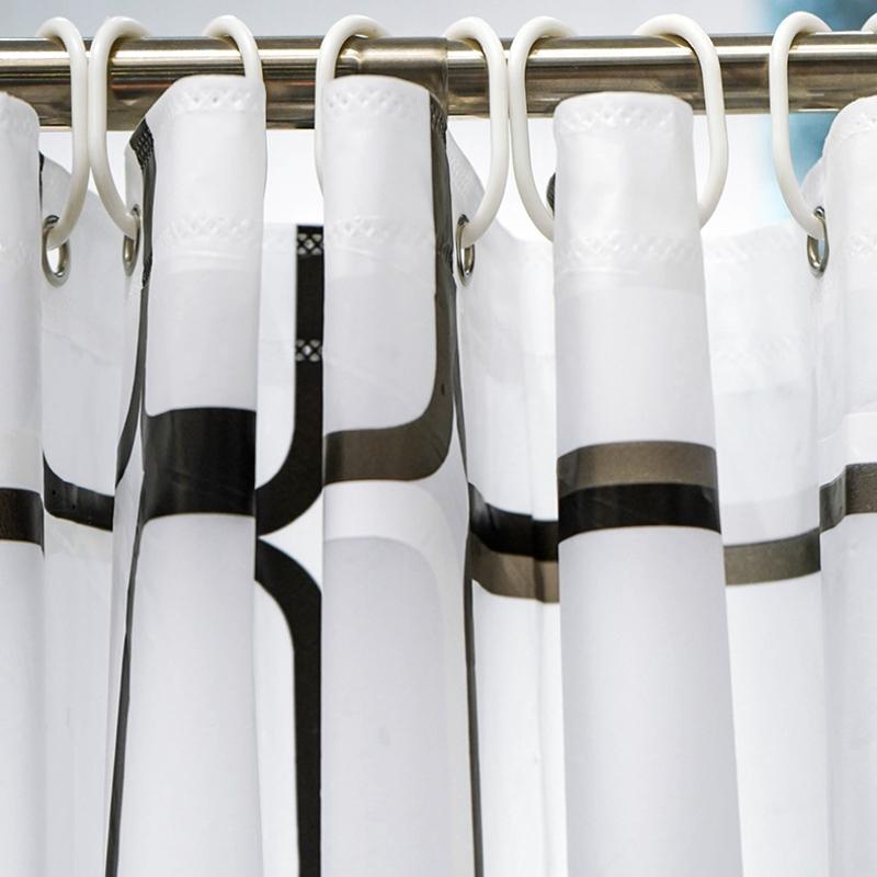 3D Водонепроницаемая занавеска для душа в ванной комнате с защитой от плесени PEVA Занавеска для душа Занавеска для душа Экологическая занавеска для туалетной двери AVE