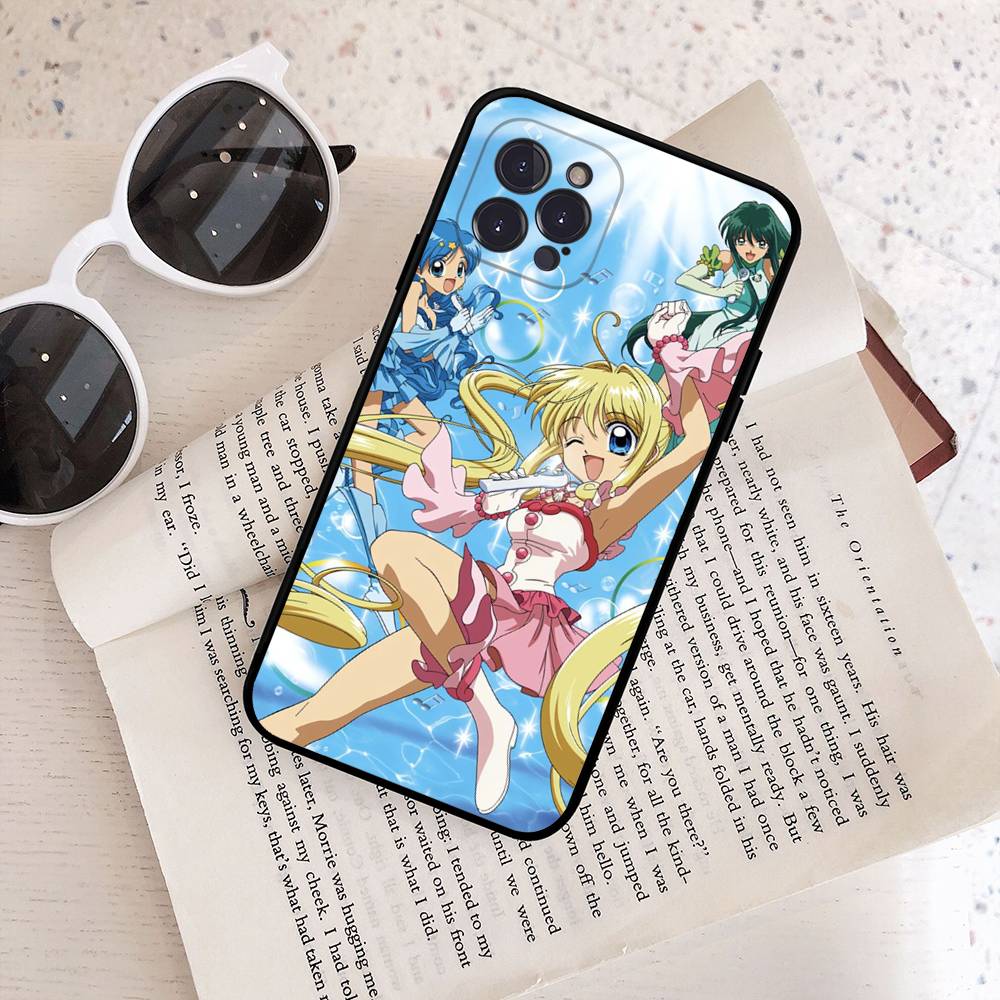 M-Мелодия Русалочки Пичи Для Iphone 17 16 15 14 11 12 13 Pro Max Plus Чехол Милый Арт Чехол для Телефона
