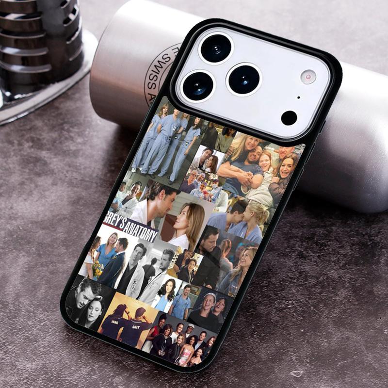 Чехол для телефона 'Анатомия Грей' Мередит для iPhone 17 16 15 Pro Max Air 14 13 12 11 Plus Ударопрочный чехол