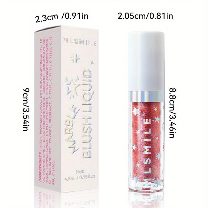 4,5 мл Marble Blush Liquid, натуральный нюдовый макияж, осветляет тон кожи. Необходимая вещь для ежедневного макияжа.