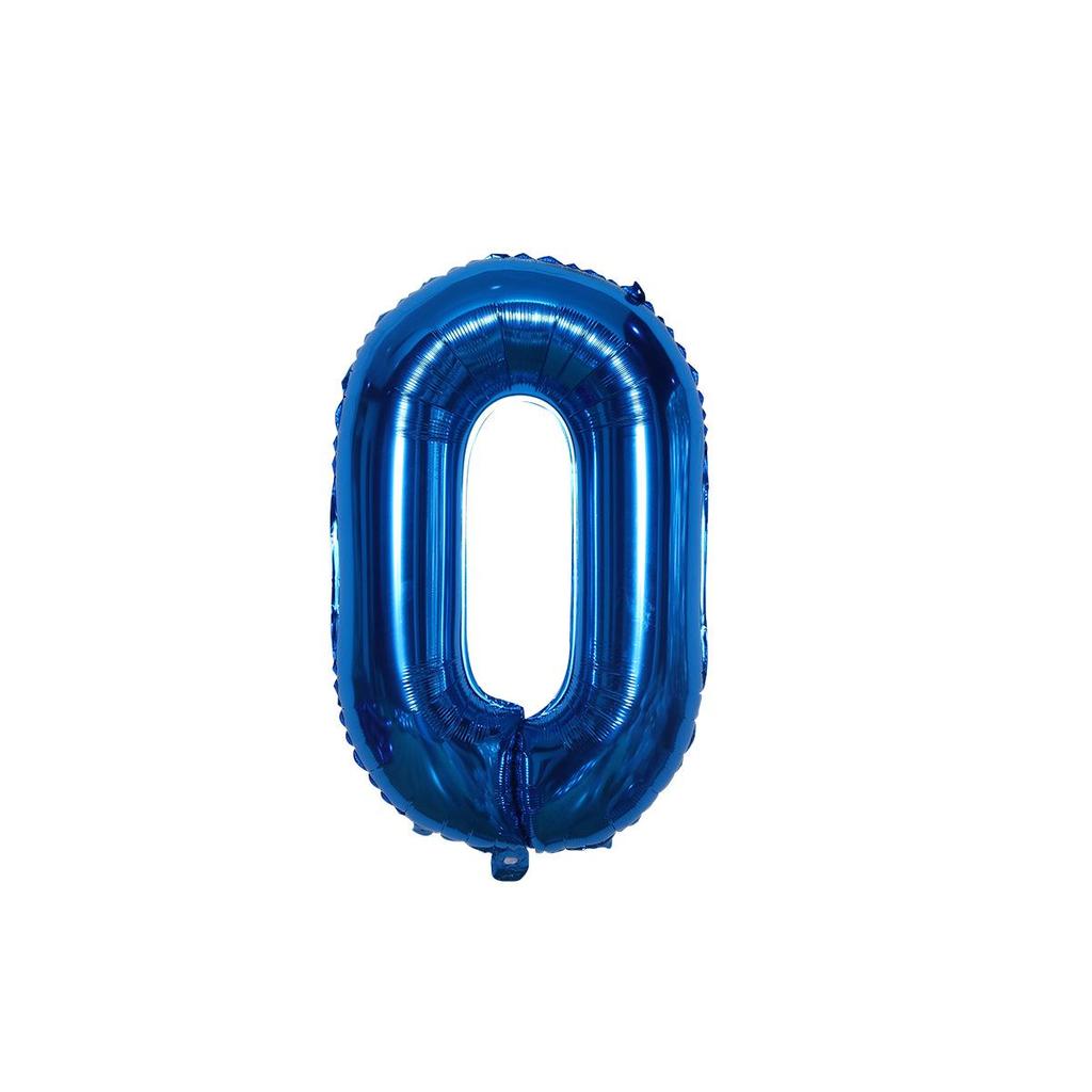 32-Inch US Number Birthday Party Balloons - Individual Aluminum Film