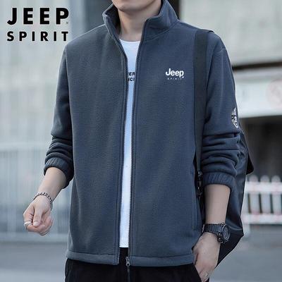 Мужской повседневный флисовый кардиган JEEP SPIRIT