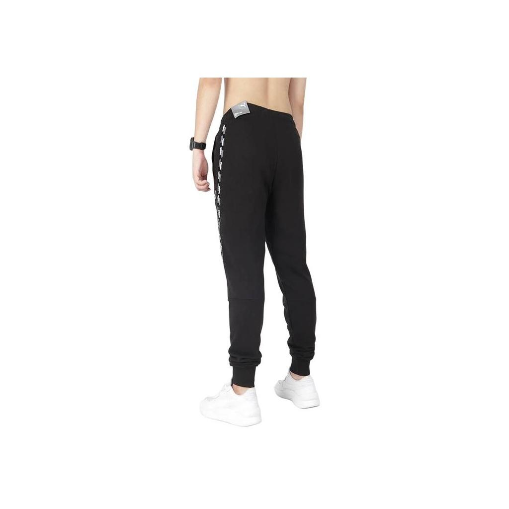 Puma Casual Sports Breathable Printed Trousers Men Bottoms Black 846566-01