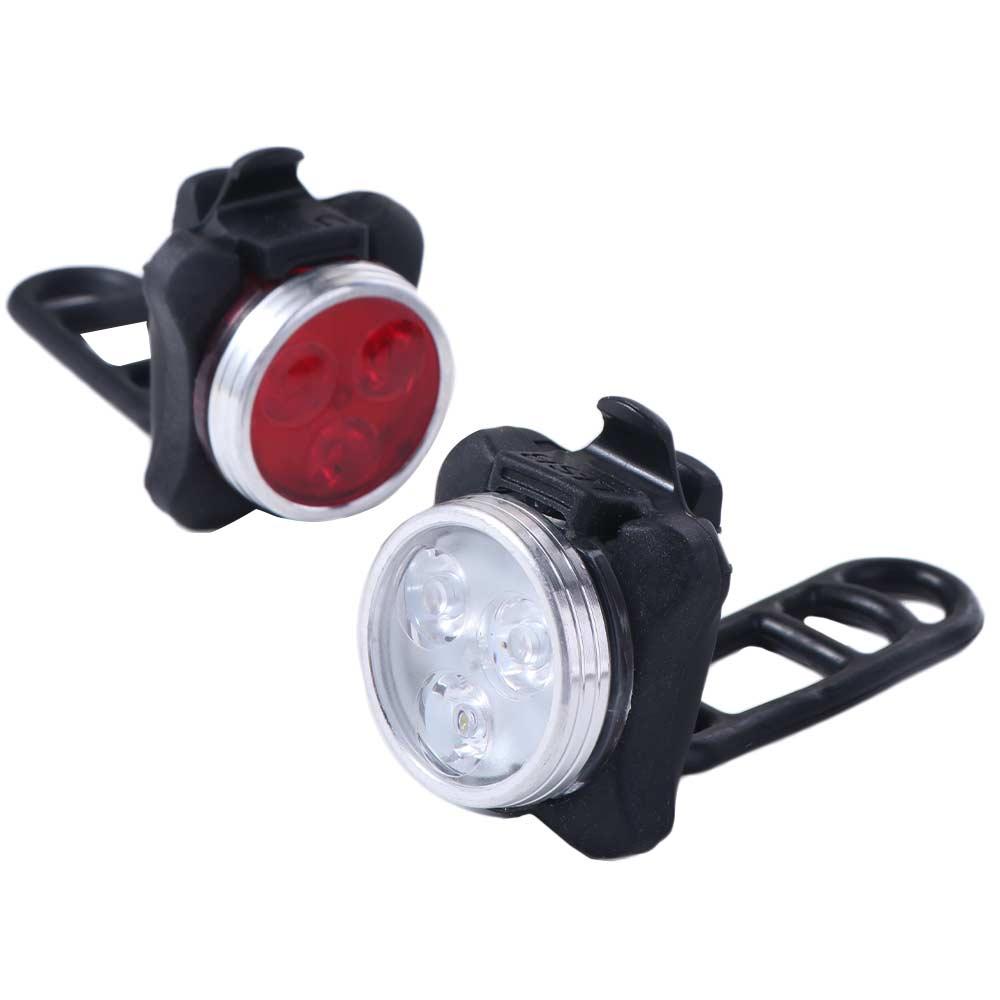 Перезаряжаемый USB велосипедный задний фонарь 4 режима света Велосипедная лампа Оборудование для езды