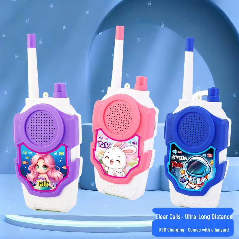 Детская беспроводная рация: Интерактивная игрушка-рация для родителей и детей