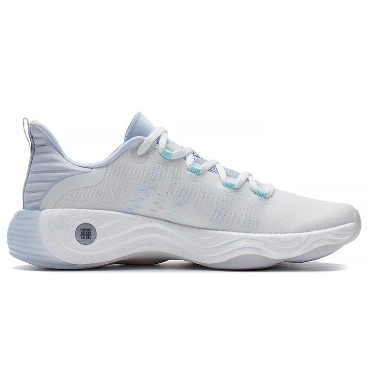 Li Ning Wujie 3 Тканевые Амортизирующие Скользкие Износостойкие Легкие Низкие Тренировочные Кроссовки Женские AFVS004-8