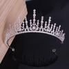 Fashion Zinc Zinc Alloy Headwear Headband Princess Tiaras Rhinestone Hair Hoop Wedding Jewelry Bridal Crowns