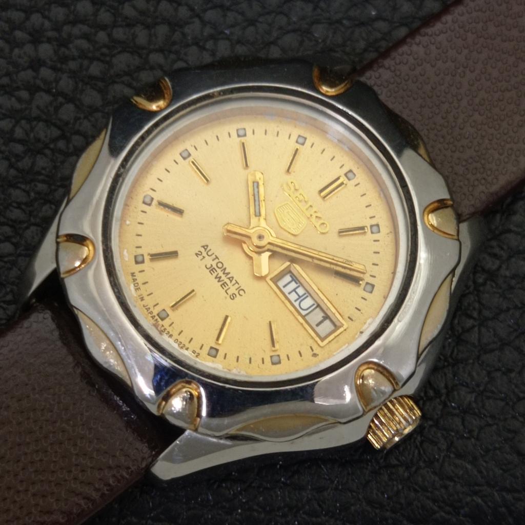 ВИНТАЖНЫЕ ЖЕНСКИЕ АВТОМАТИЧЕСКИЕ ЧАСЫ SEIKO 5 ЯПОНСКИЕ ОРИГИНАЛЬНЫЙ ЦИФЕРБЛАТ a704244-1