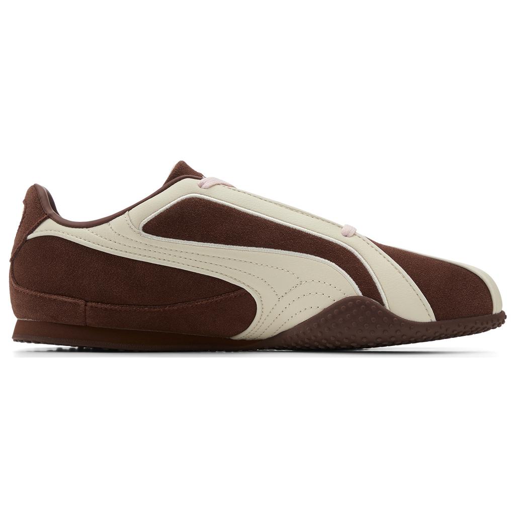 PUMA Bella V2 Abrasion Resistant Coverage Support Low top Casual Shoes Unisex Coffee 404709-02