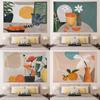 Fruit Pattern Simple Illustration Style Hanging Cloth Home Wall Decoration Tapestry Bedroom Living Room Tapestry
