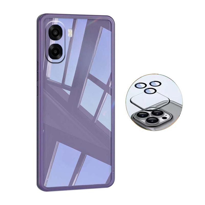 Чехол для OPPO A6X A6 Pro Защита камеры Полупрозрачный Мягкий силикон Ударопрочный с защитными пленками для объектива для OPPO A6 Pro A6X Задняя крышка