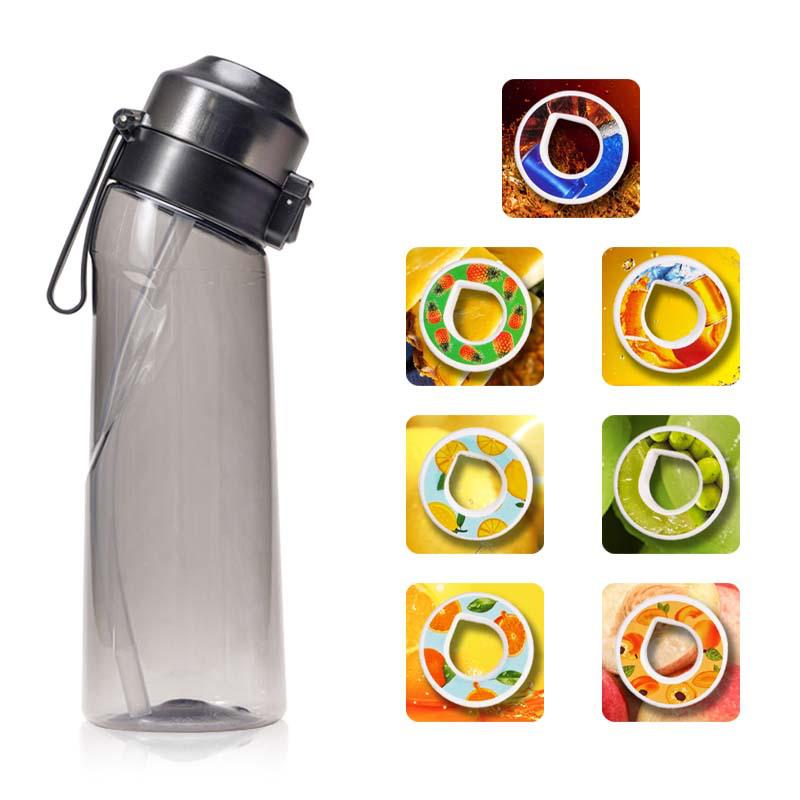Ароматизированная бутылка для воды с капсулой вкуса и ароматическим кольцом - Термостойкий стакан в наличии