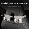Double Hook Car Headrest Hook Wear-Resistant Hanging Headrest Bag Holder  Purses